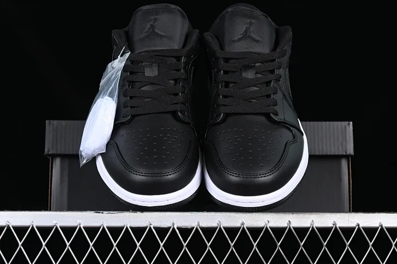 All categories Air Jordan Jordan series basketball shoes Air Jordan 1 Low Z version Air Jordan 1 Low AJ1 Joe 1 all black burst pattern low-top cultural casual sneakers FB9907-001